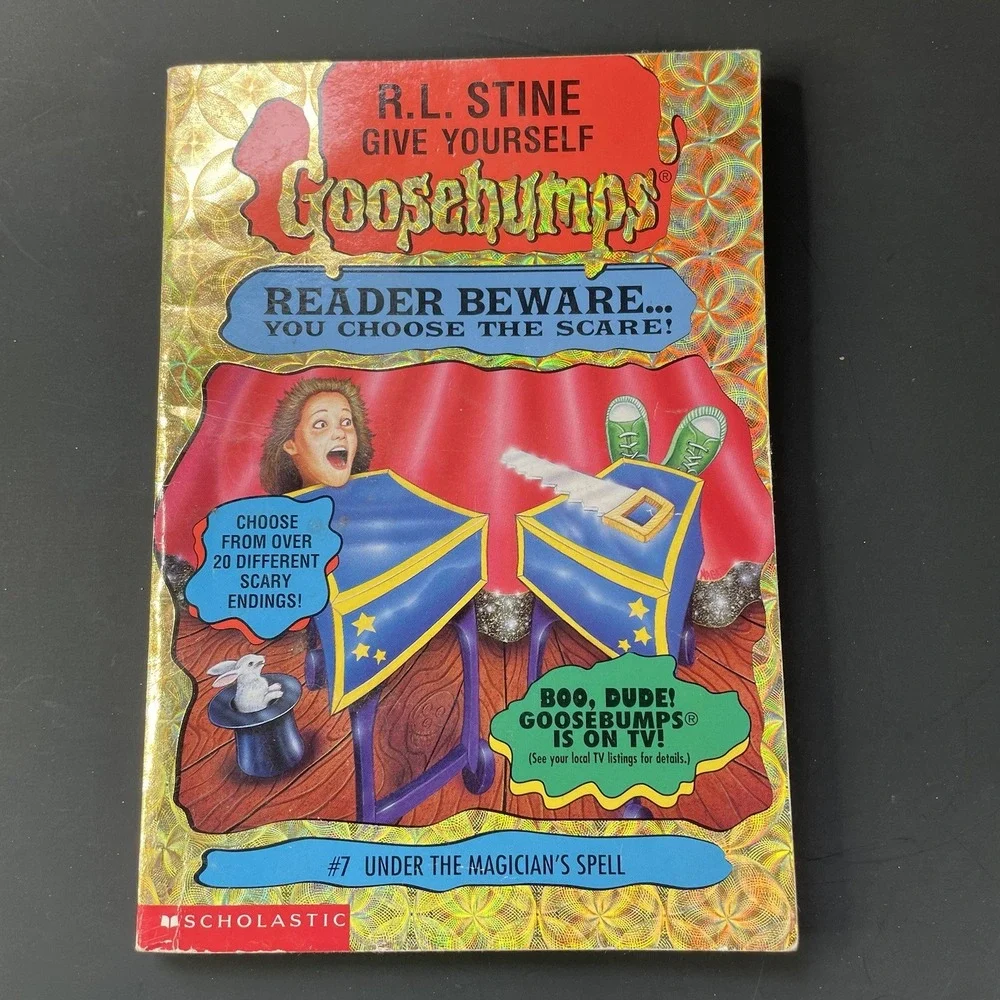 R.L.‎ Stine Give Yourself Goosebumps #7 Under the Magician's Spell Vintage 1996